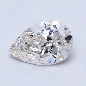 0.75 Ct G Color SI 1 IGI certified CVD Lab Grown Diamond Pear Excellent Cut - Picture 1 of 11