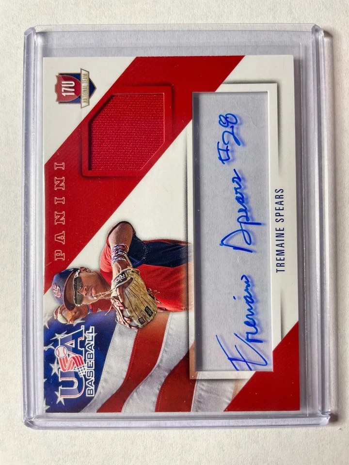 2015 Panini USA Box Set Tremaine Spears Autographed Jersey #15/49!!! - Image 1 of 1