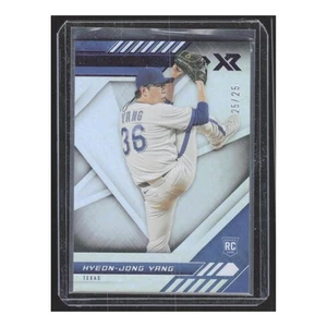 2021 Panini Chronicles Purple Hyeon-Jong Yang 25/25 Rangers #4 - Picture 1 of 3