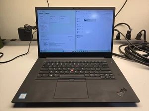 Lenovo ThinkPad X1 Extreme 2nd Gen i7-9850H 16GB 512GB SSD GTX 1650 W11 - NO AC - Afbeelding 1 van 11