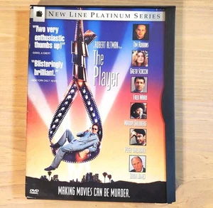 The Player DVD DISC Platinum Edition Snap Case Tim Robbins Robert Altman Tested - Picture 1 of 5