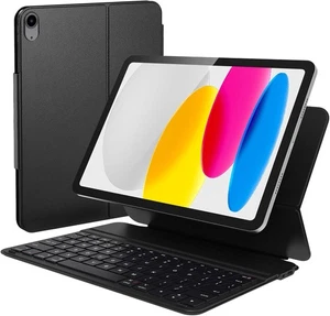 Tastatur Hülle für iPad 11. (A16.2025), 10,9 Zoll 10. Gen 2022 Schwarz  - Bild 1 von 7