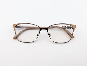 Bebe Eyeglasses, Frames Only, BB5155 200, 53-16-140, Metal/Plastic, Topaz - Picture 1 of 22