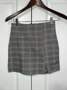 Windsor Stretch karierter leichter Mini Bleistiftrock S - Bild 1 von 4