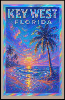 Póster de Key West, Florida Sunset Foto 1 de 4