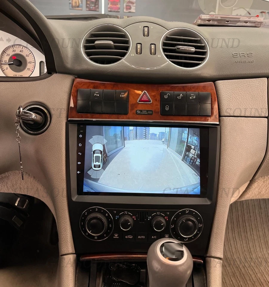 for Mercedes-Benz CLK C209 2003-2009 Android 14.0 GPS Car Stereo Radio 2+64 Foto 1 de 4