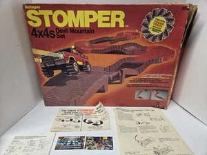 1982 Schaper Stomper Truck 4x4 Devil Mountain Set in Box Complete! (Minus Truck) - Picture 1 of 13
