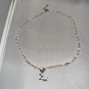 Vintage 24” Aurora Borealis Crystal Necklace - Picture 1 of 7