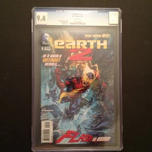 EARTH 2 #2 CGC 9.4 1A IMPRESIÓN BAJA EJECUCIÓN ""1A LINTERNA VERDE GAY DC"" nuevo 52 - Imagen 1 de 4