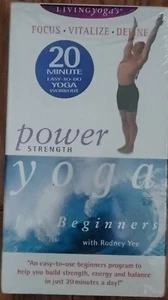 Power Yoga for Beginners with Rodney Yee, VHS Tapes !!! - Bild 1 von 2