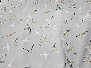 Seagulls sky fabric by pt. Price per metre - Picture 1 of 3