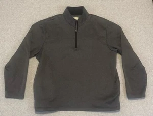 Callaway Golf Men's Fleece Large Gray 1/4 Zip Pullover - Picture 1 of 8