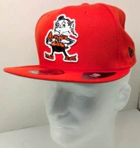 New Era 9Fifty NFL Cleveland Browns Hat Cap Snapback Brownie Mascot, Football - Picture 1 of 12