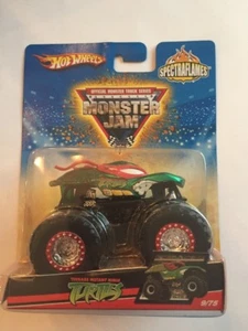 2008 Hot Wheels Monster Jam Spectraflames Teenage Mutant Ninja Turtles #9 (B46) - Picture 1 of 3