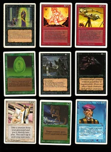 ENGLISH 9x Cards Unlimited Check it ! MTG Magic 1 - Imagen 1 de 2