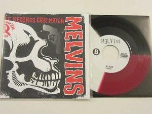 MELVINS / UNSANE Amphetamine Reptile Records Cage Match 7" Red/White/Black Vinyl - Picture 1 of 1