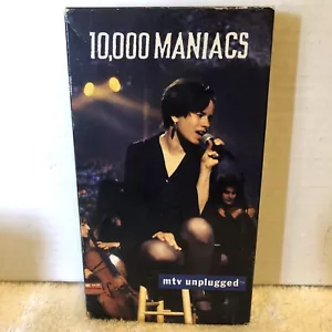 10,000 Maniacs - MTV Unplugged - Natalie Merchant - VHS - Foto 1 di 2