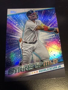 2024 Topps Series 1 - Ronald Acuna Jr Stars of MLB #SMLB-3 Atlanta Braves - Picture 1 of 1