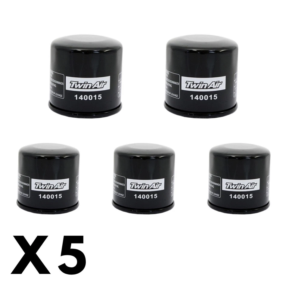 5 Pack Twin Air - Oil Filter for Honda GL1800 GOLDWING 2001-2020 - Image 1 of 1