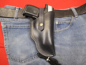 Leather Holster for S & W SD9VE and SW9VE Sigma 9 MM Semi Auto - Picture 1 of 12