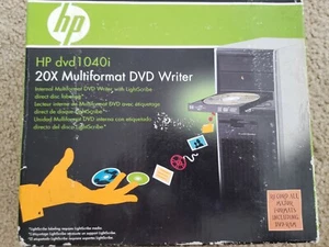 HP DVD 1040i INTERNAL 20X MULTIFORMAT DVD RW DL LIGHTSCRIBE OPEN BOX - Afbeelding 1 van 6
