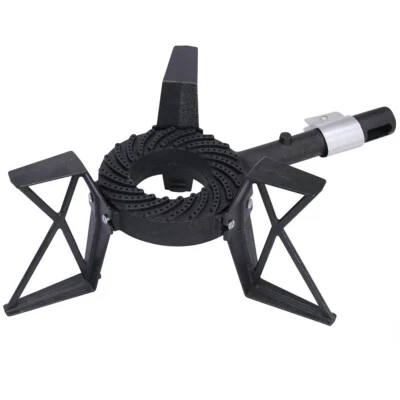 3 Bein Hockerkocher 10.5 kW Gaskocher Gasschlauch Gasbrenner Campingkocher - Bild 1 von 4