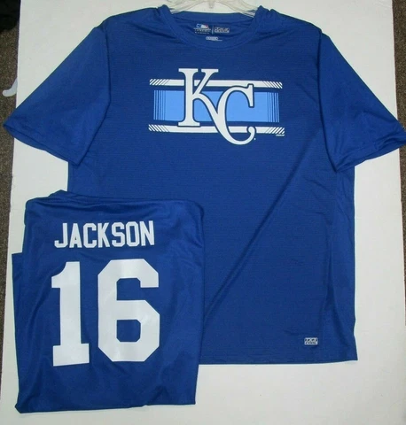 KANSAS CITY ROYALS BO JACKSON SHIRT MAJESTIC NEW DRI FIT PICK SIZE 2X 3X TALL Cover