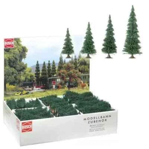 Busch 6330 HO/N box 130 Pine trees - Foto 1 di 5