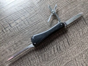 Vintage SARCO TRI EDGE Folding Pocket Knife Scissors  - Picture 1 of 12