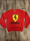 Vintage Ferrari großes Logo Sweatshirt Größe Medium TOP