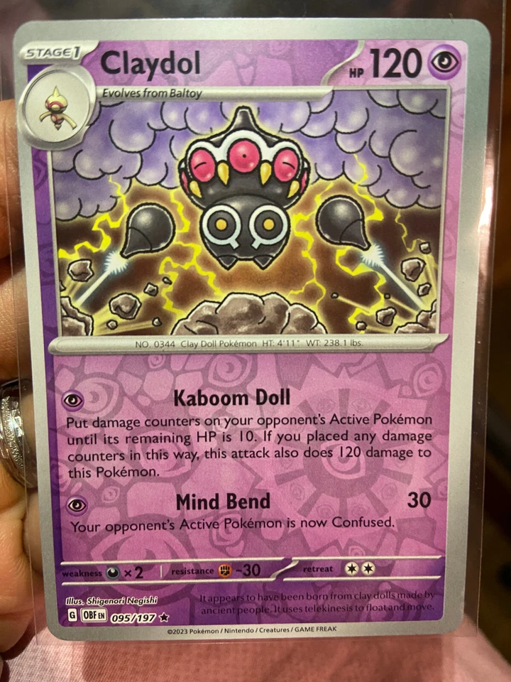 Pokemon SV3 Obsidian Flames Reverse Holo - Ultra Rare Single Card 1-230 You PICK - Image 1 of 1