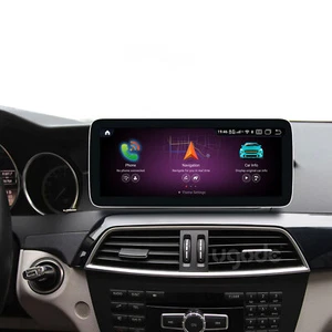 For Mercedes Benz C W204 Android Screen Carplay Multimedia Autoradio GPS 10.25" - Bild 1 von 8