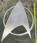 13 Inch Star Trek Steel Metal Badge Wall Hanging Symbol Emblem! Unique!