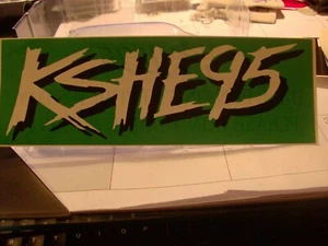 K-SHE 95 Bumper Sticker 1995  K-SHE KSHE   - Picture 1 of 2