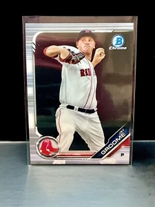 2019 Topps Bowman Chrome Jay Groome #BCP-27 - Boston Red Sox - Picture 1 of 2
