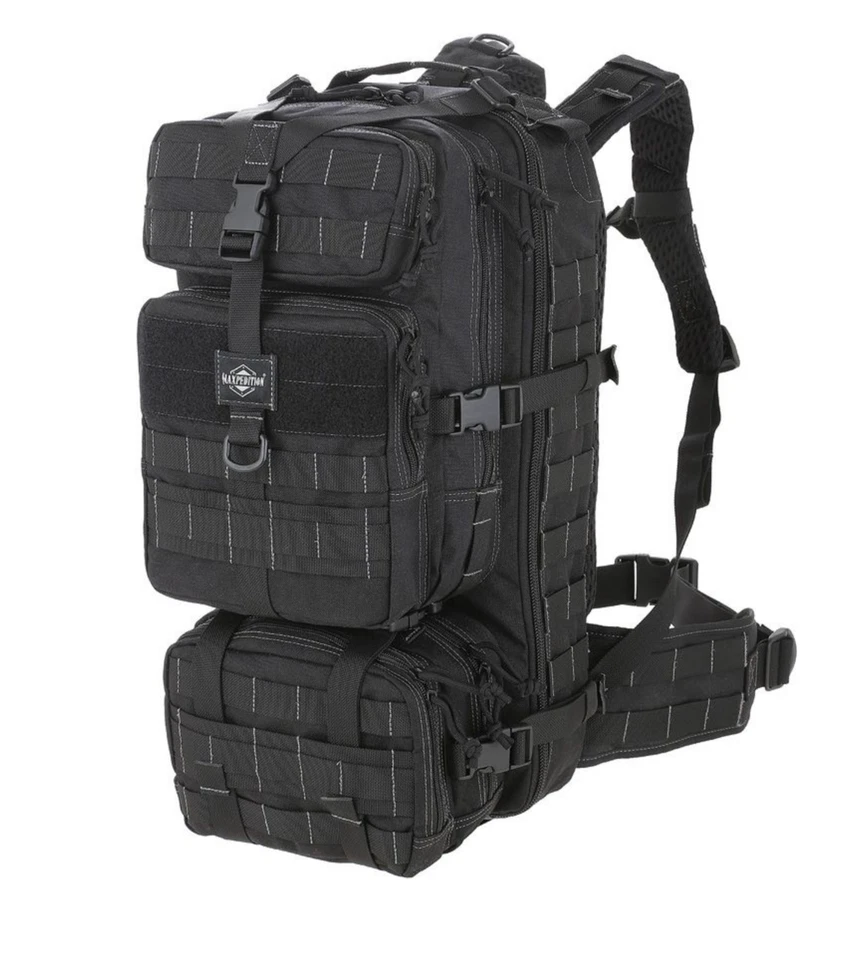 Maxpedition Nueva Mochila Gyrfalcon Negra MXPT1054B Foto 1 de 1