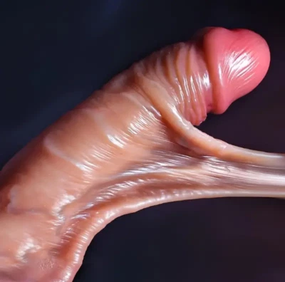 Dildo Pene 21CM Fallo Realistico in Silicone Scivolamento Pelle Ventosa Forte - Immagine 1 di 4