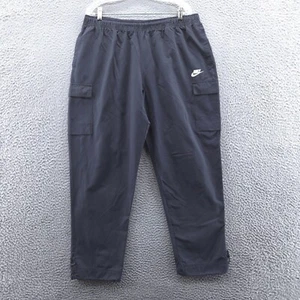Nike Mens Unlined Utility Cargo Pants XL Dark Gray High Rise Activewear Hiking - Picture 1 of 15