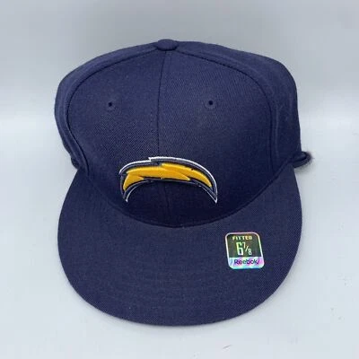 De colección San Diego Chargers Cuello Solapa 6 7/8 NFL Reebok Hombres Invierno Sombrero Gorra Ajustada Foto 1 de 4