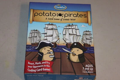 Potato Pirates  A Card Game of Potato War, Thinkfun, Ahoy Tatey! - Image 1 of 4
