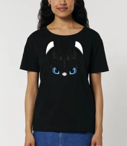 Dart - Night Light - How to Train your Dragon - httyd - Women's Fit T-shirt - Picture 1 of 8