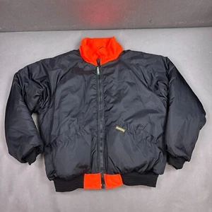 Remington Jacket Men Medium Black Orange Bomber Reversible Hunting Upland Quail - Picture 1 of 10