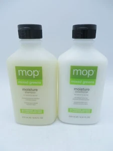 MOP MIXED GREENS MOISTURE SHAMPOO & CONDITIONER 8.45 oz - Picture 1 of 2