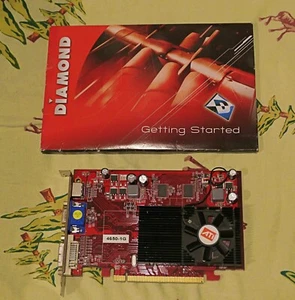 Retro Diamond ATI Radeon HD 4650 PCI E 1GB GDDR2 Video Card 100106 DVI HDMI VGA - Picture 1 of 9