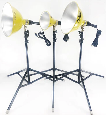 Reflectores y soportes de luz para estudio fotográfico Smith-Victor K6R Photoflood 910UL y A8UL Foto 1 de 4