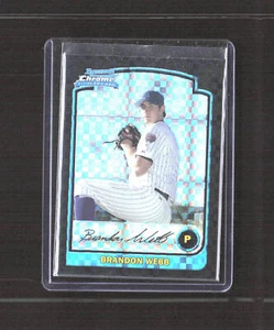 2003 Bowman Chrome #179 Brandon Webb X-Fractors - Picture 1 of 2