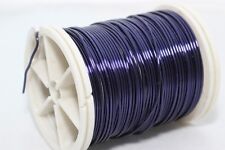 Navy Blue Jewellery Wire 20,22,28 Gauge, Craft Wire, Colorful Enameled Copper