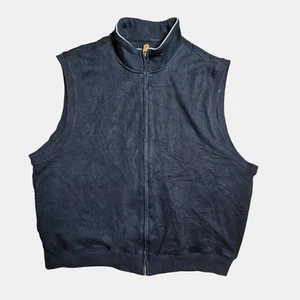 Nicklaus Pima Cotton Full Zip Golf Sweater Vest L Sleeveless Dadcore Sportswear - Bild 1 von 8