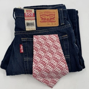 LEVI'S 502 JEANS VERTICAL STRETCH Size 16 REGULAR TAPER 28x28 NEW With Tags - Picture 1 of 15