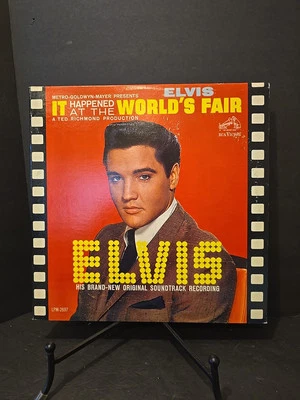 ELVIS PRESLEY LP It happened at the world's fair 1963 Rca  mono  vinyl PROMO NM - Image 1 of 4